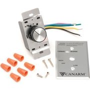Canarm Ltd Canarm® Variable Speed Switch Control For 4 Fans, Silver FRMC5